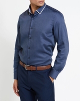 Dunnes Stores  Regular Fit Luxury Smart Collar Shirt