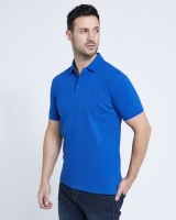 Dunnes Stores  Paul Costelloe Living Blue Stretch Polo