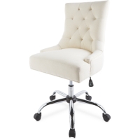 Aldi  Kirkton House Cream Trend Desk Chair
