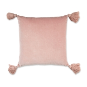 Kirkton House Pink Tassel Cushion