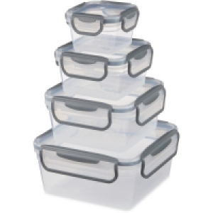 Grey Square Clip & Close Set