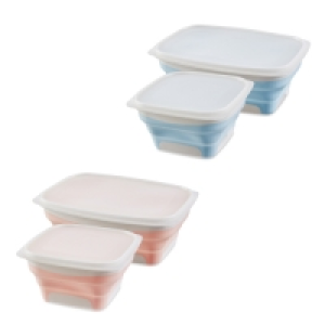 Collapsible Food Containers 2 Pack