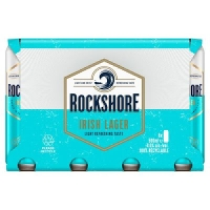 ROCKSHORE LAGER CAN PACK 8 X 500ML 12.50 €