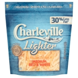 Charleville Lighter Red & White Cheddar Grated 2.00 €