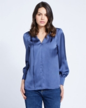 Paul Costelloe Living Studio Blue V-Placket Top 25.00&nbsp;&euro;