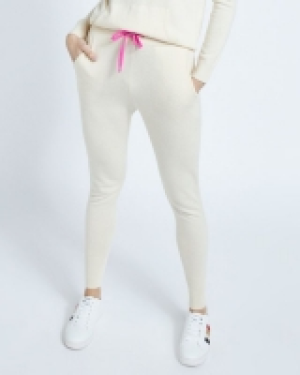 Savida Cashmere Blend Joggers Cream