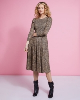 Dunnes Stores  Savida Slinky Leopard Print Dress