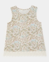Dunnes Stores  Girls Lace Vest (4-10 years)