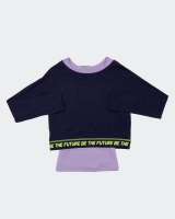 Dunnes Stores  Girls Long-Sleeved 2Fer Top (4-14 years)