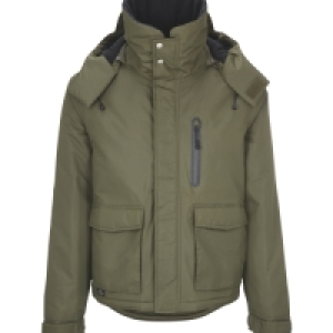 Aldi  Crane Green Padded Fishing Jacket