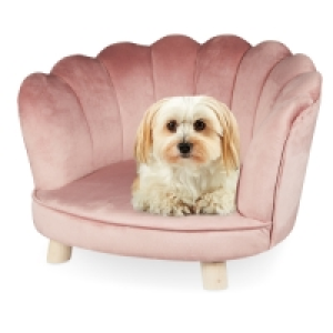 Pink Scalloped Pet Chair