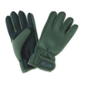 Crane Green No Fold Fishing Gloves