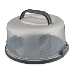 Grey Round Cake Container