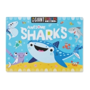 Shark Giant Colouring Poster Pad