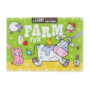 Farm Fun Giant Colouring Poster Pad