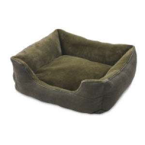 Large Khaki Herringbone Dog Bed 17.99 €