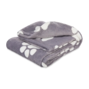 Grey Paws Soft Pet Blanket