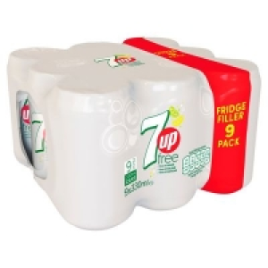 7Up Free Can Pack 9 x 330ml 6.00 €
