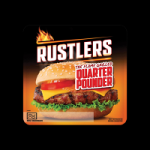 Rustler Quarter Pounder With Cheese 190g
