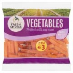 Fresh Choice Baton Carrots (Pre Prepared)