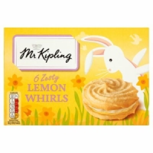Mr Kipling Lemon Whirls 6 Pack 166g