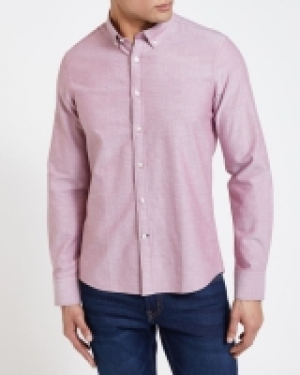 Slim Fit Long-Sleeved Oxford Solid Shirt 4.00 €