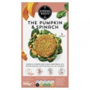 Pumpkin & Spinach Burger 3.00 €