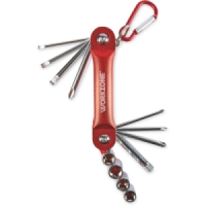 Red Socket/Screwdriver 12 Piece Set