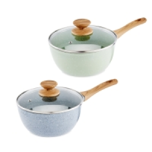 18cm Ceramic Saucepan With Lid