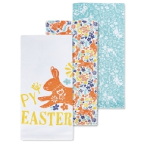 Hoppy Easter Tea Towels 3 Pack 3.49 €