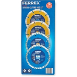 Diamond Cutting Disc 4 Piece Set