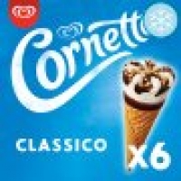 Tesco  Cornetto Classic Ice Cream Cones 6X90