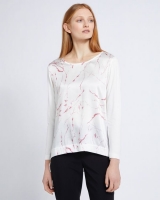 Dunnes Stores  Carolyn Donnelly The Edit High Low Marble Print Top