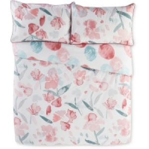 Aldi  Floral Easy Care Double Duvet Set