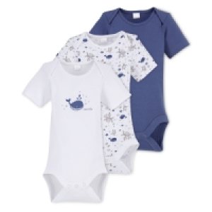 Aldi  Sealife Baby Bodysuit 3 Pack