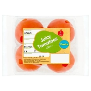 CENTRA ROUND TOMATO TRAY 6PCE 2.00 €