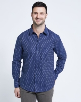 Dunnes Stores  Paul Costelloe Living Regular Fit Printed Flannel Shirt
