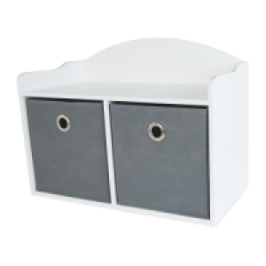 Childrens Grey Toy Box