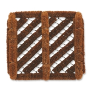 Aldi  Boot Scraper Wiregrate Coir Mat