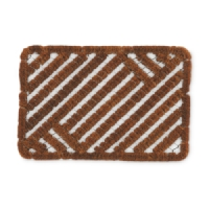 Aldi  Rectangular Wiregrate Coir Mat