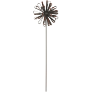 Brown Dandelion Garden Stake