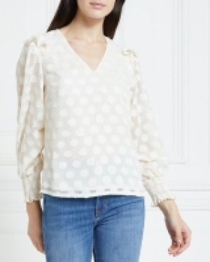 Gallery Ojai Spot Lurex Top