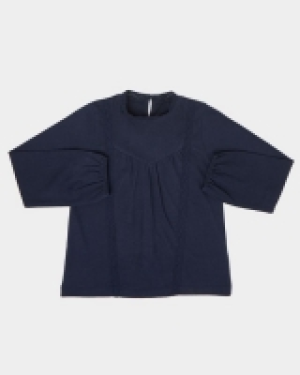 Girls Lace Detail Long-Sleeved Top (2-8 years)
