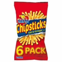 Centra  Tayto Chipsticks 6 Pack 168g