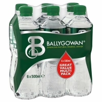 Centra  Ballygowan Sparkling Mineral Water Bottle Pack 6 x 500ml