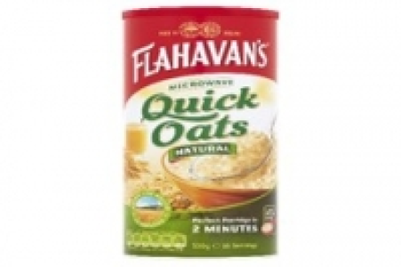 Microwaveable Quick Oats 2.50 €