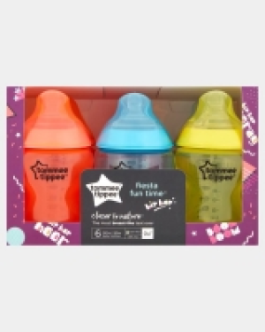 Tommee Tippee Closer To Nature Fiesta Bottle 6X260ml