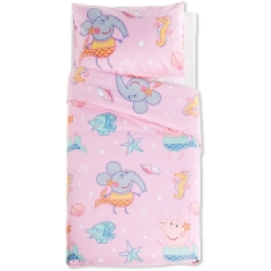 Aldi  Toddler Peppa Pig Duvet Set