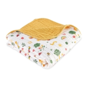 Aldi  Cute Nature Muslin Baby Blanket