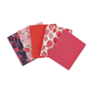 Aldi  So Crafty Strawberry Fat Quarters